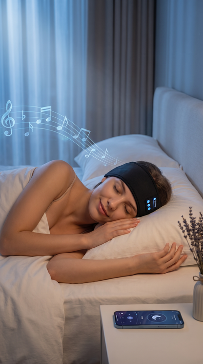 Fascia sonno indossata a letto