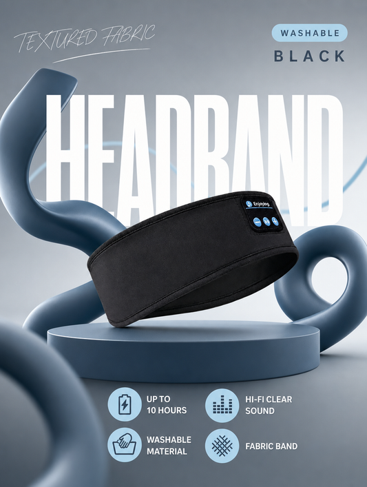 Fascia sonno con cuffie Bluetooth
