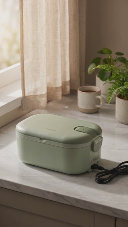 Lunch Box Elettrica Riscaldante in Acciaio Inox 1L